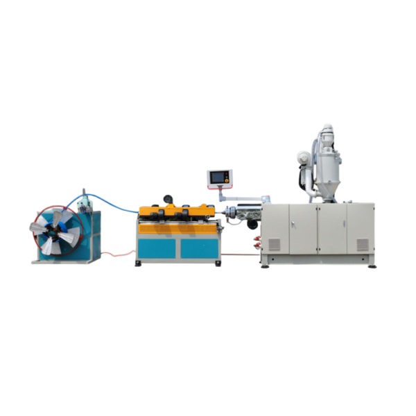 High Speed Plastic PE PVC Single Wall corrugated pipe making machine