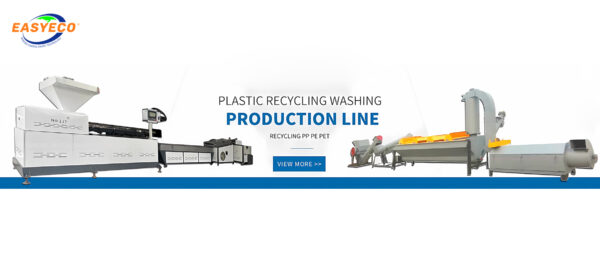 Scrap plastic washing crushing drying Production Line