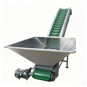 Screw conveyor belt machine