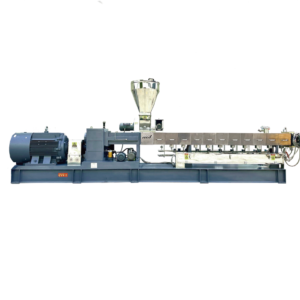 Single stage plastic extruder machine